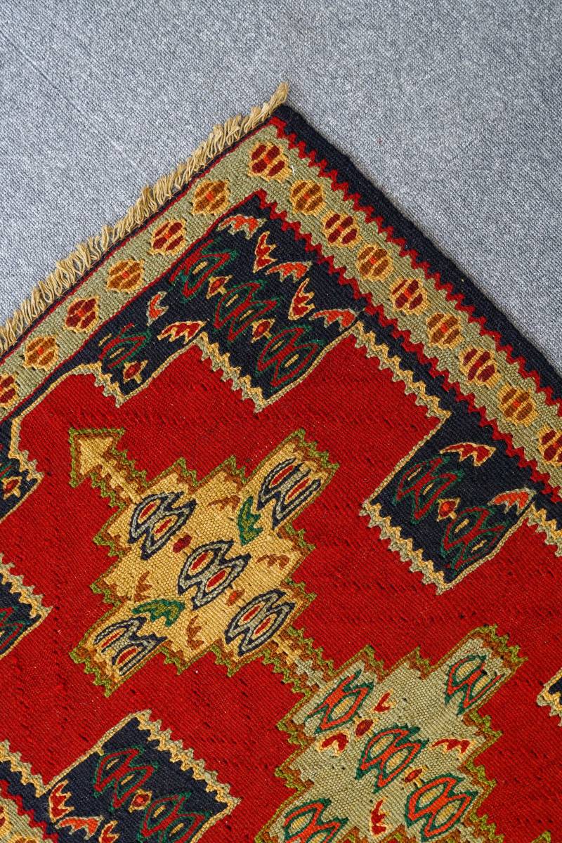 トルコ オールドキリム size109X71cm 手織り絨毯, 玄関マット laticon.com