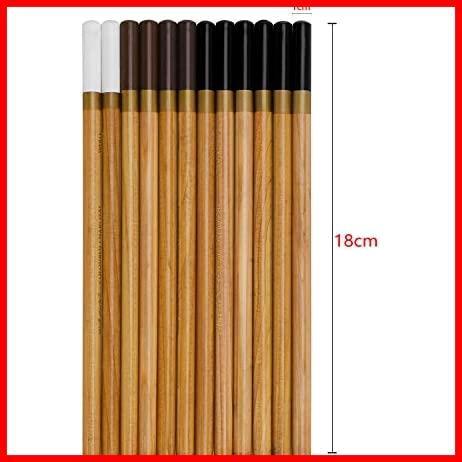 鉛筆 デッサン 色鉛筆 スケッチ鉛筆 チャコールペンシル 6色炭素芯 12本セット チャコール鉛筆 絵図 素描 画材 美術用品_画像4