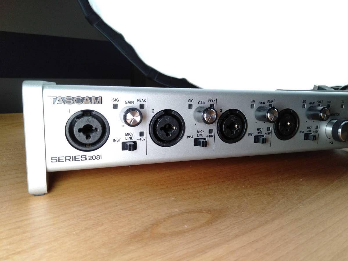 TASCAM SERIES 208i USB オーディオインターフェイス 訳あり - 楽器、器材