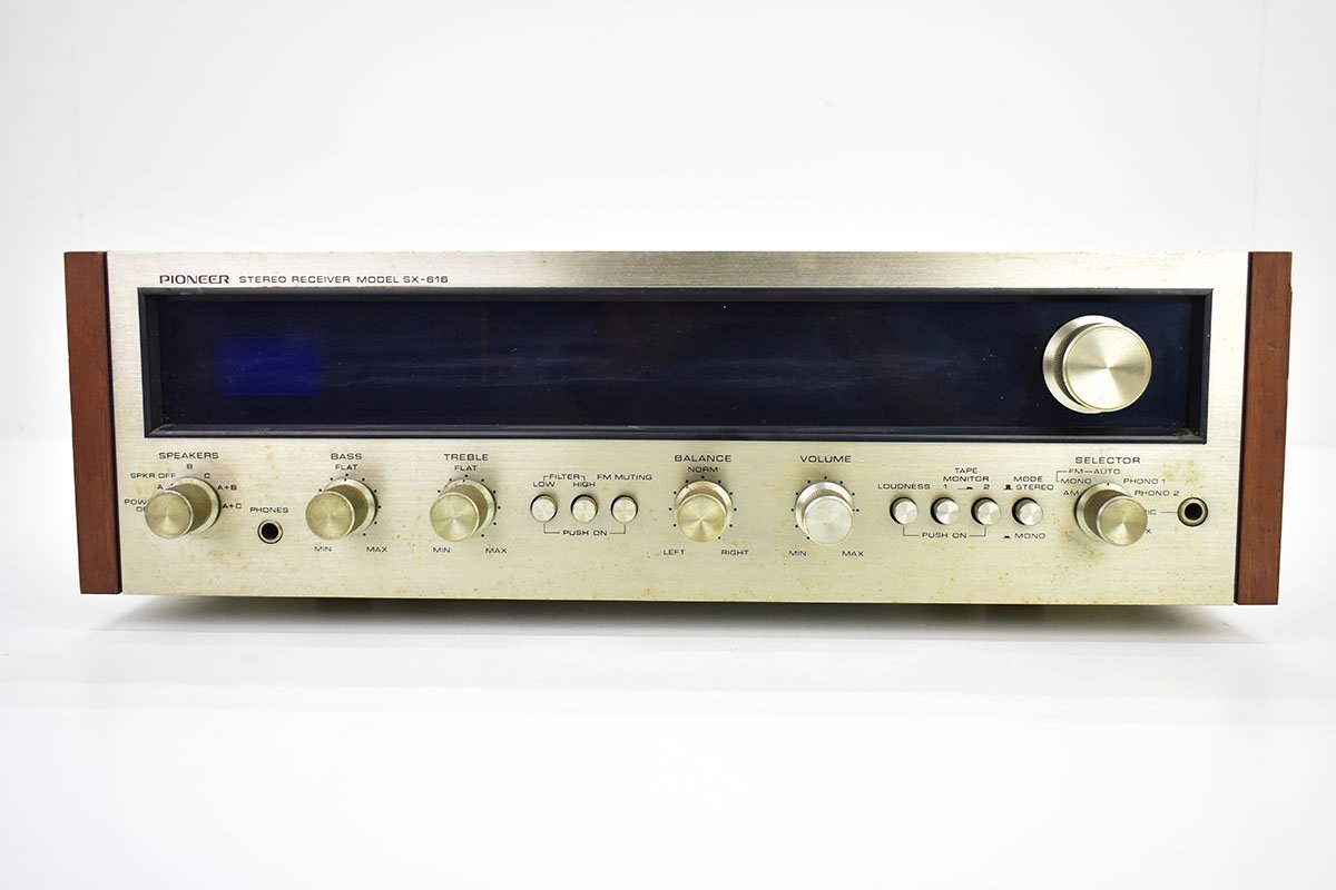 Yahoo!オークション - PIONEER SX-616 ステレオレシーバー Yahoo!オークション - PIONEER SX-616 ステレオレシーバー