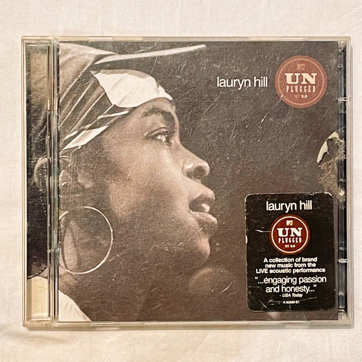 Lauryn Hill「Unplugged」ローリン・ヒル「アンプラグド」ライブ 2枚組 CD MTV 中古 アメリカ購入 R&B ソウル ギター弾き語り アルバム_画像7