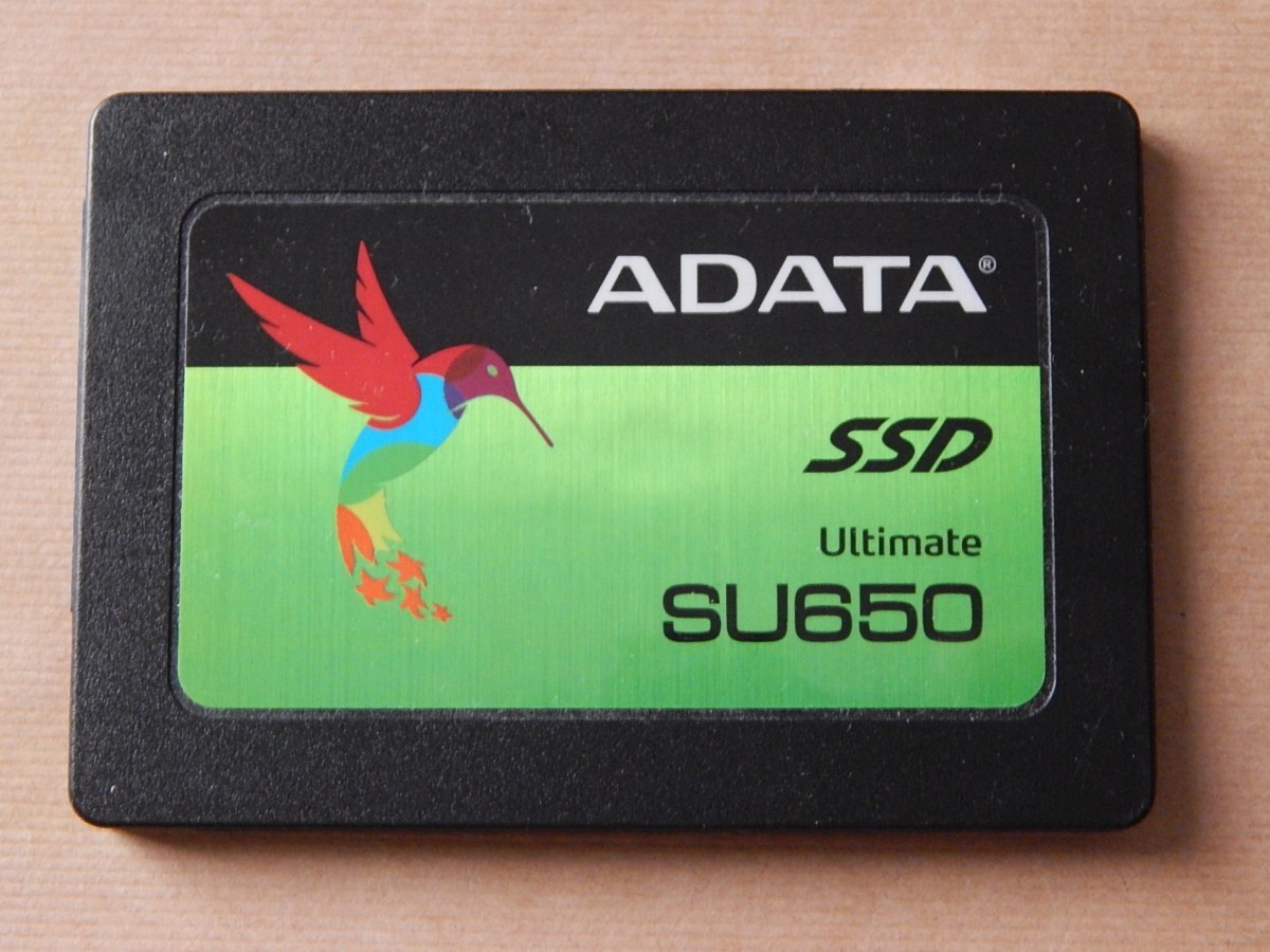 ●ADATA SSD 960GB SU650 SATA 6Gbps 3D NAND ASU650SS-960GT