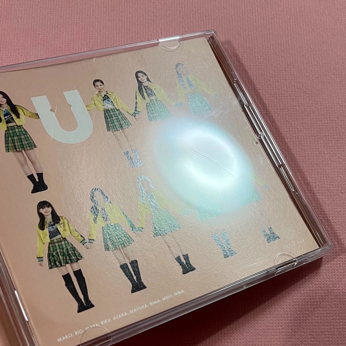 NiziU 1st Album『U』初回限定A盤 CD（シリアル・トレカなし、帯あり）