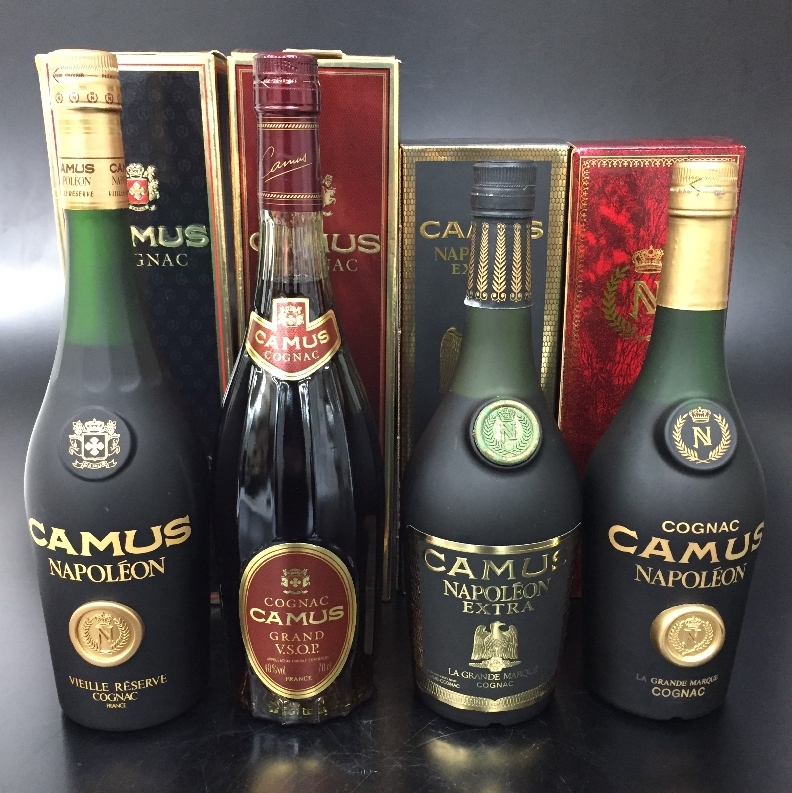 古酒 未開栓 カミュ CAMUS 【NAPOLEON V.S.O.P】ブランデー コニャック ...