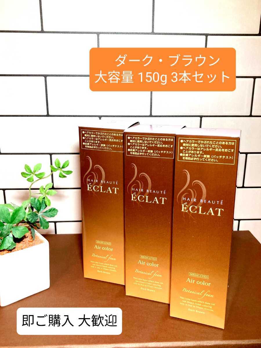 ヘアボーテエクラボタニカル エアカラーフォーム ダーク・ブラウン