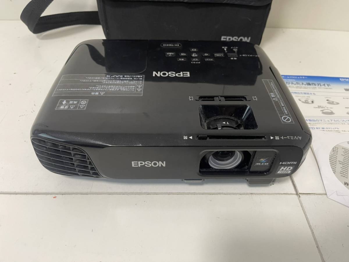 ヤフオク! - 【EPSON HDMI 液晶 プロジェクター EH-TW410 本