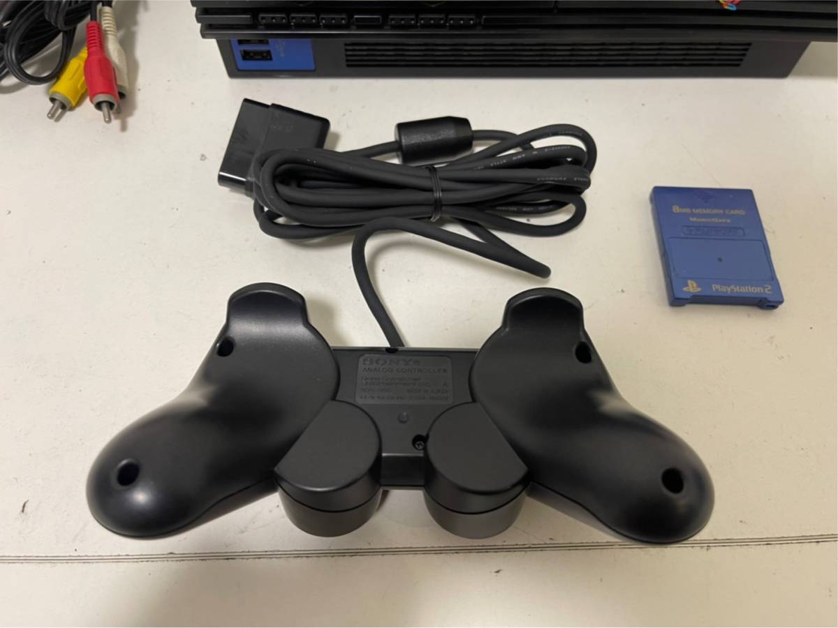 コントローラー ほぼ未使用 美品】【ソニー PS2 本体セット SCPH-50000