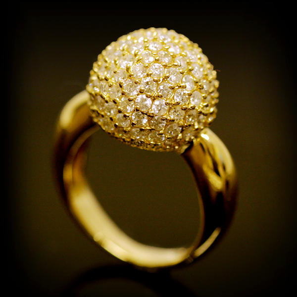 41%割引激安超安値 新品仕上げ済み K18 ダイヤモンド/2.00ct ボール