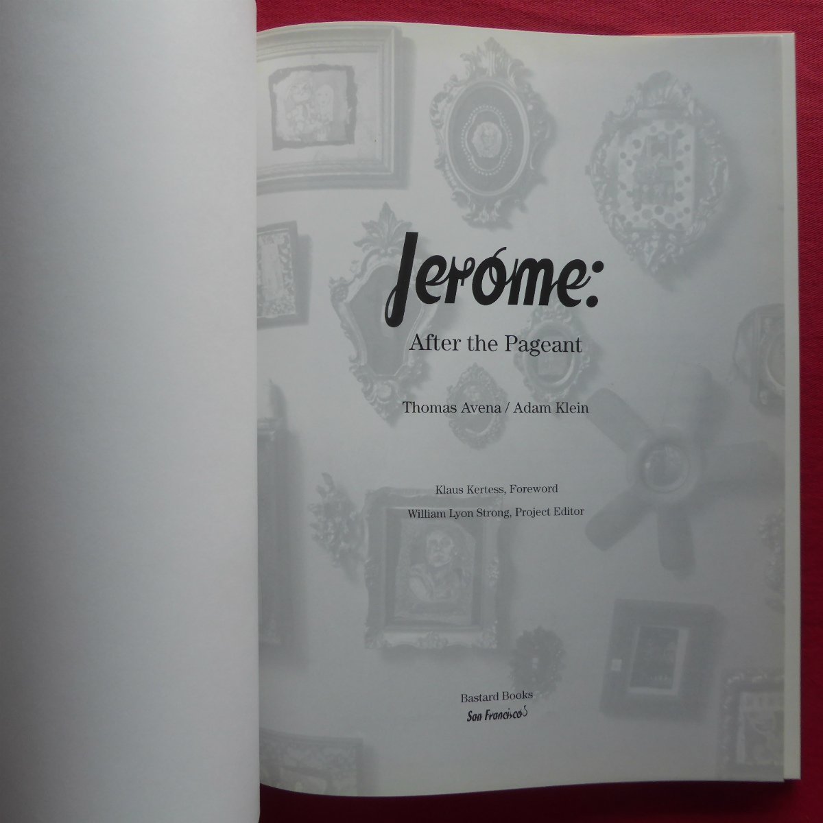 e6洋書【ジェローム・カヤ作品集-ページェントの後/Jerome: After the Pageant】Jerome Caja
