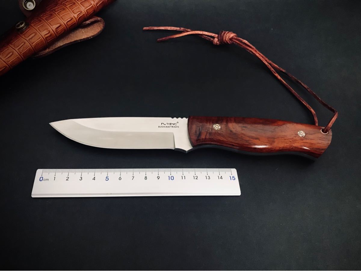 ナイフ　#012  シースナイフ　アウトドア　ブッシュクラフト