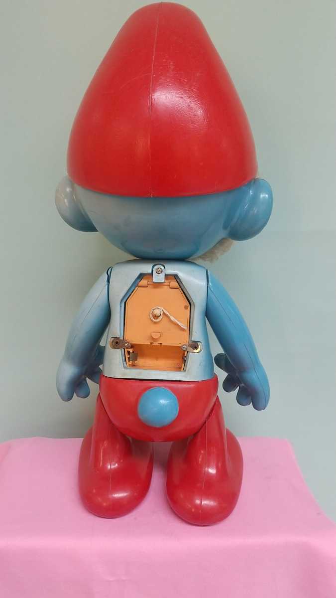 最安値 ビンテージ 特大 スマーフ パパ フィギュア ジャイアント