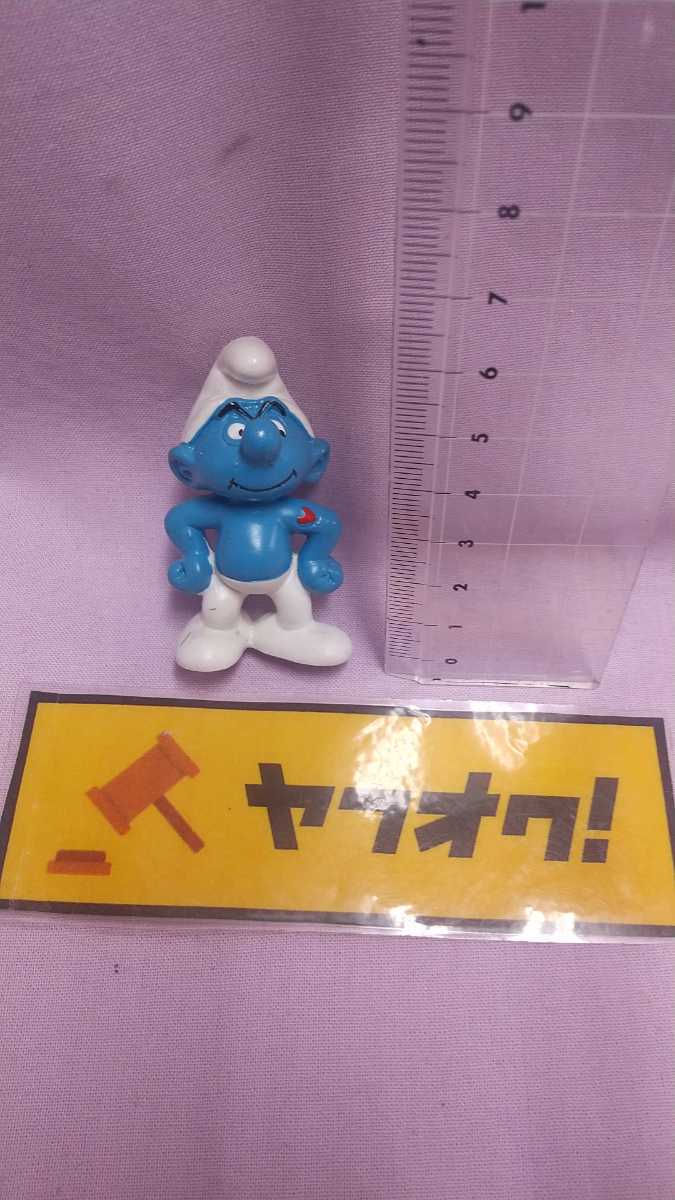 ビンテージ スマーフ PVC フィギュア smurf ヘフティ_画像1