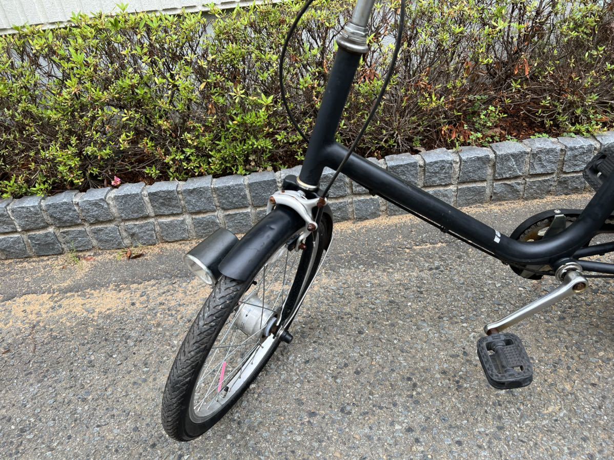 引き取り希望 20インチ 小径自転車 ミニベロ 無印良品 良品計画 ブラック
