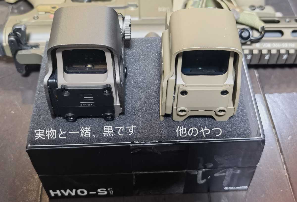 Holy Warrior hwo-s1 EoTechタイプ EXPS3 BK ダットサイト ホロ Holy Warrior hwo-s1 EoTechタイプ EXPS3 BK ダットサイト ホロ