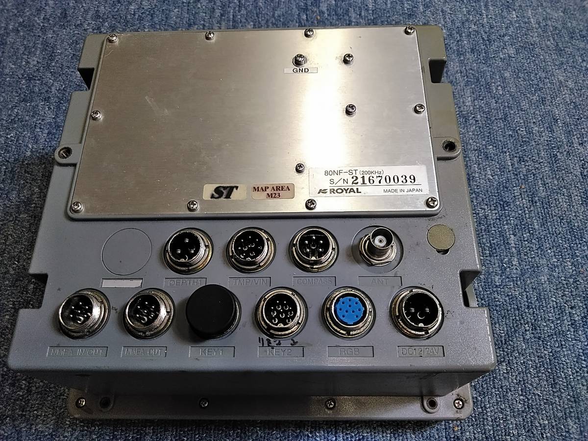 A-72☆品 ROYAL ロイヤル RF80NF-ST GPS 魚探 ☆ | monsterdog.com.br