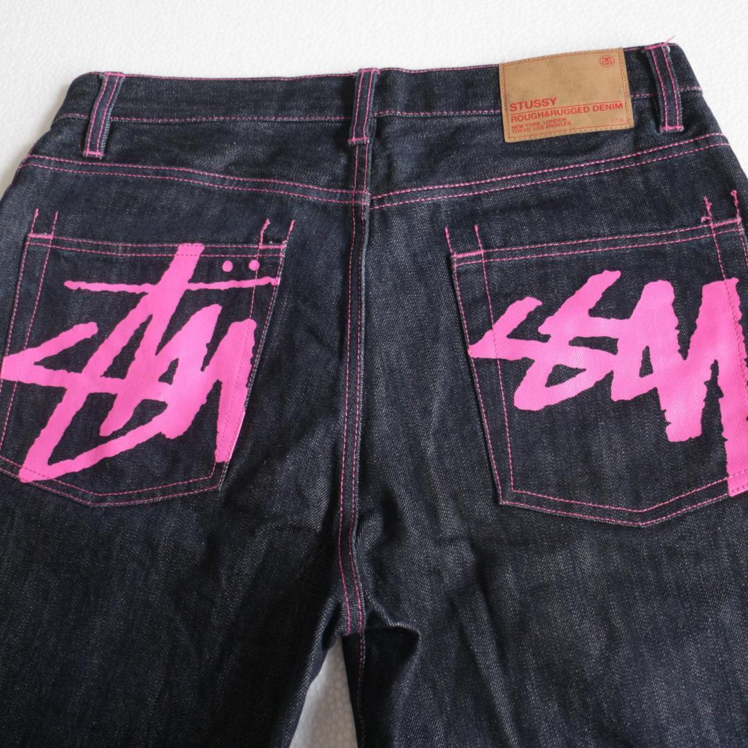 stussy ステューシー デニム ハーフパンツ ヒップロゴ ストック stussy ステューシー デニム ハーフパンツ ヒップロゴ ストック