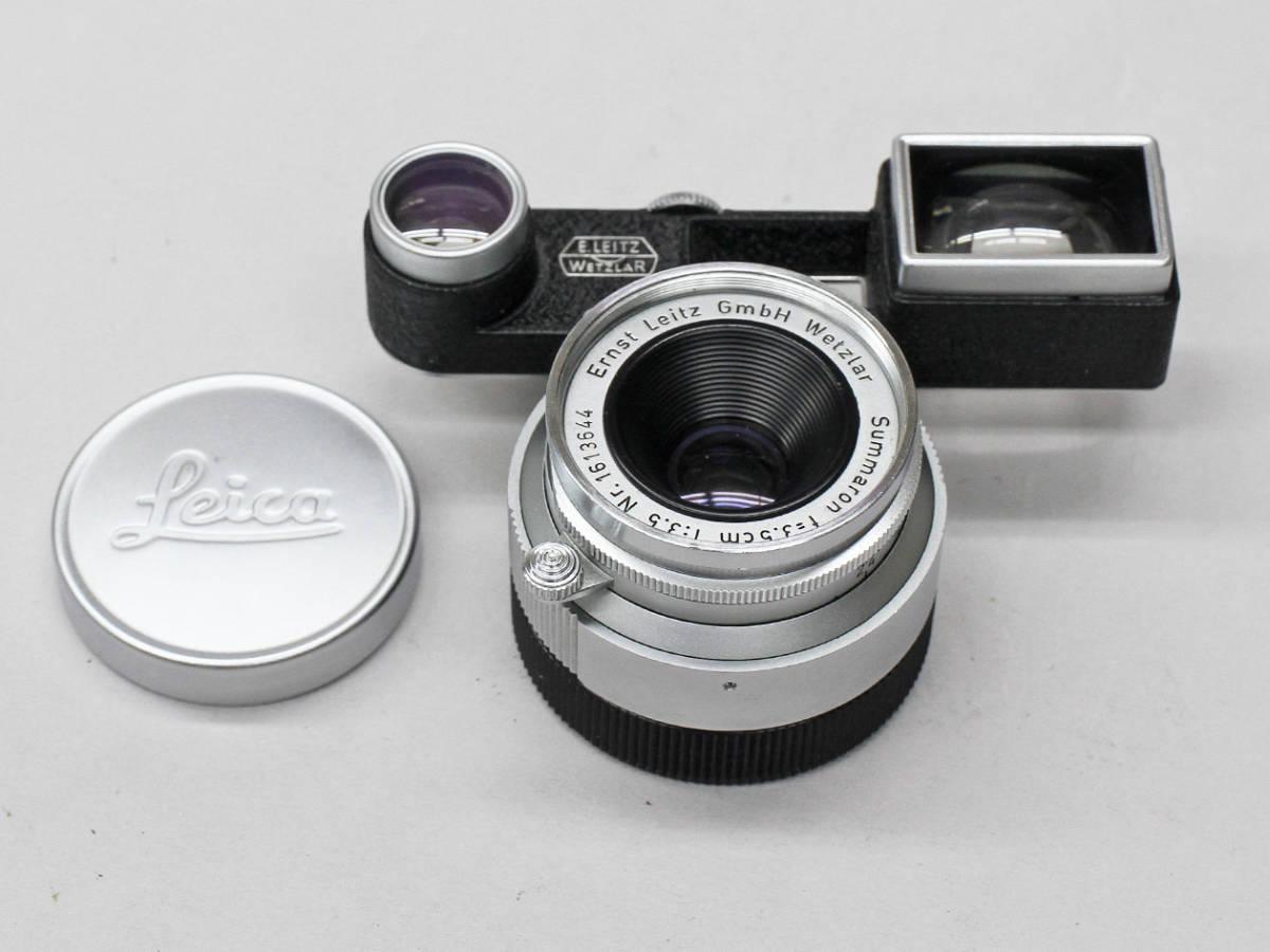 17】ライカ Leica Ernst Leitz Wetzlar Summaron f=3.5cm 1:3.5 M
