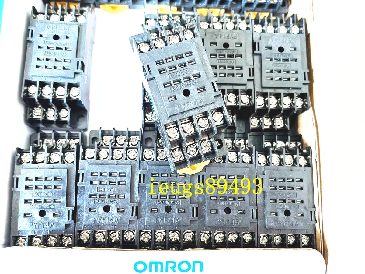 通販 1000個入りセット 新品 OMRON オムロン 表面接続ソケット PYFZ-14 ...