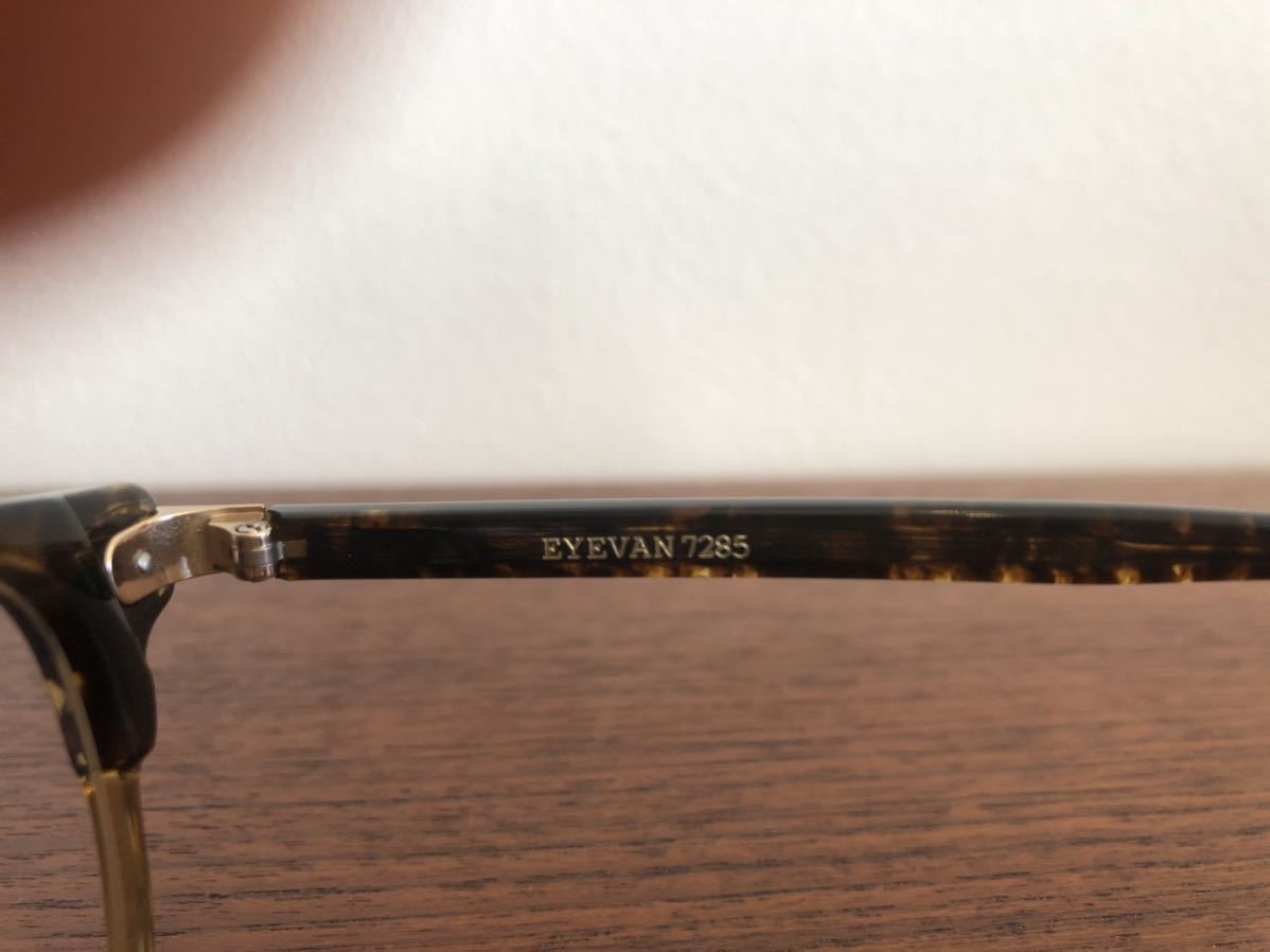 EYEVAN7285 308-TI カラー318 メガネ | veganutris.com.br