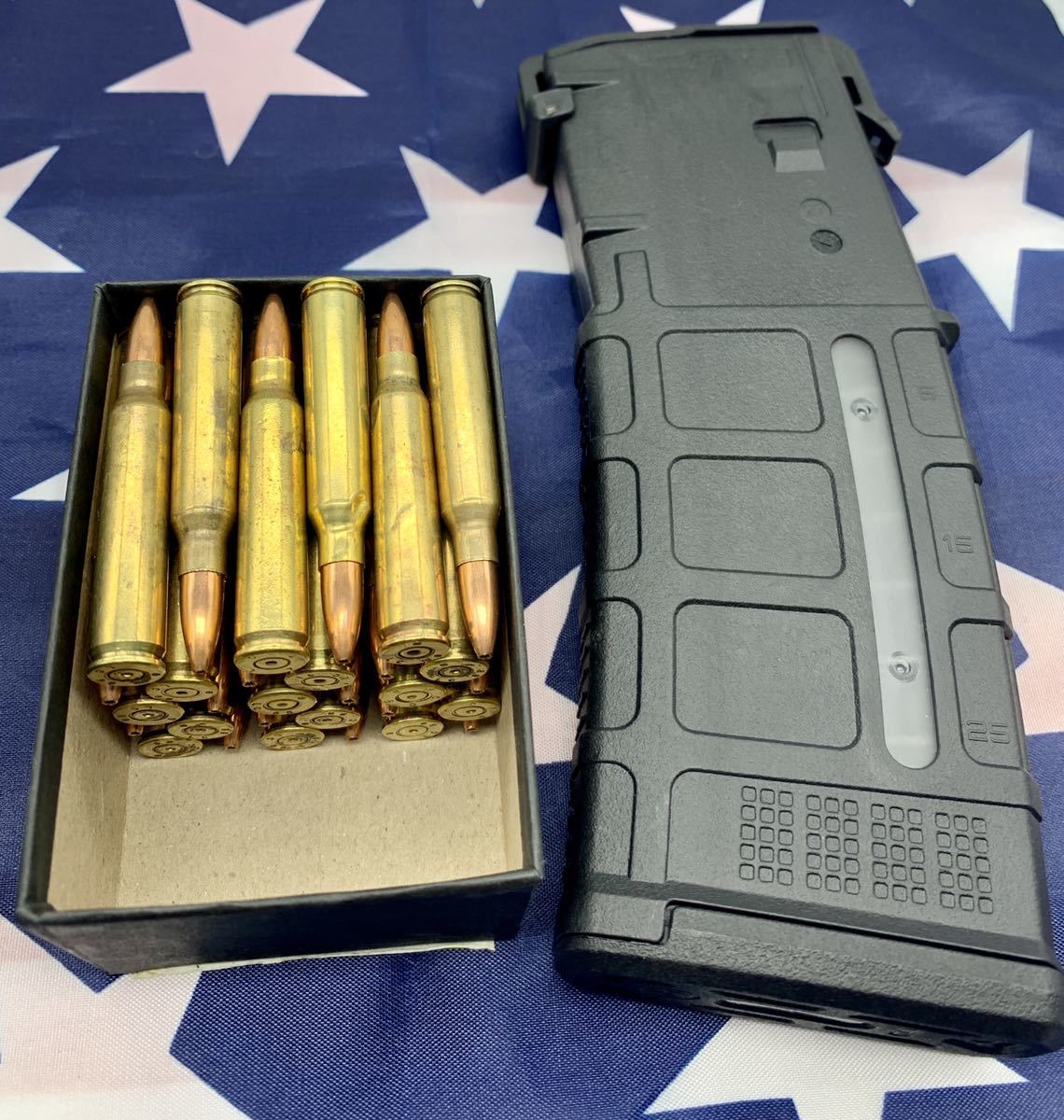 米軍 米軍放出品 放出品 magpul pmag マグプル BLACK 弾頭 薬莢 空薬莢