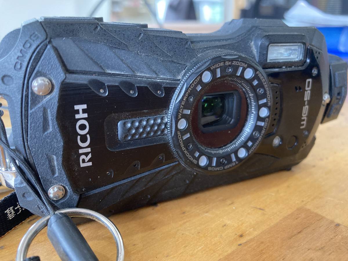 RICOH　デジタルカメラWG-50　★100円スタート_画像5