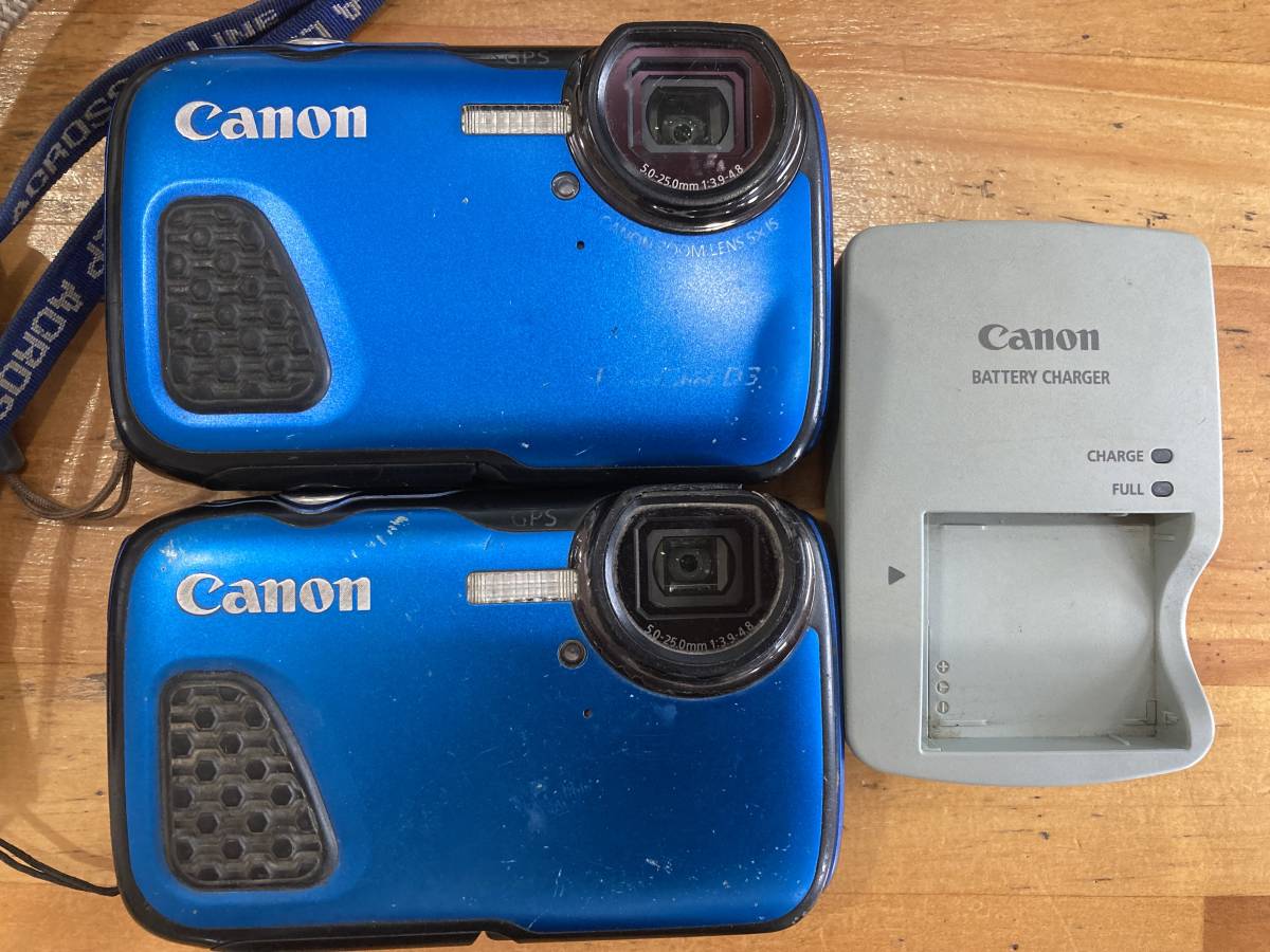 Canon　防水デジタルカメラPowerShotD30　★2台セット_画像1