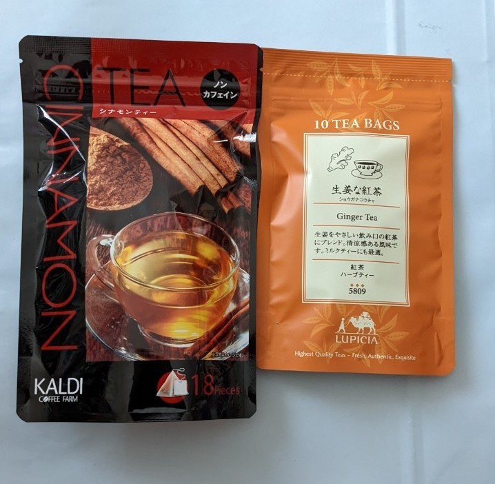 【新品】ルピシア紅茶 ティーバッグ　生姜な紅茶＆　KALDIのシナモンティーのセット