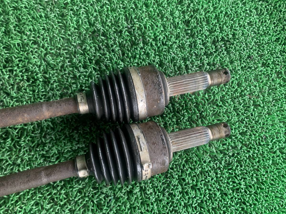  Mitsubishi I i HA1W drive shaft left right boots crack none noise none 