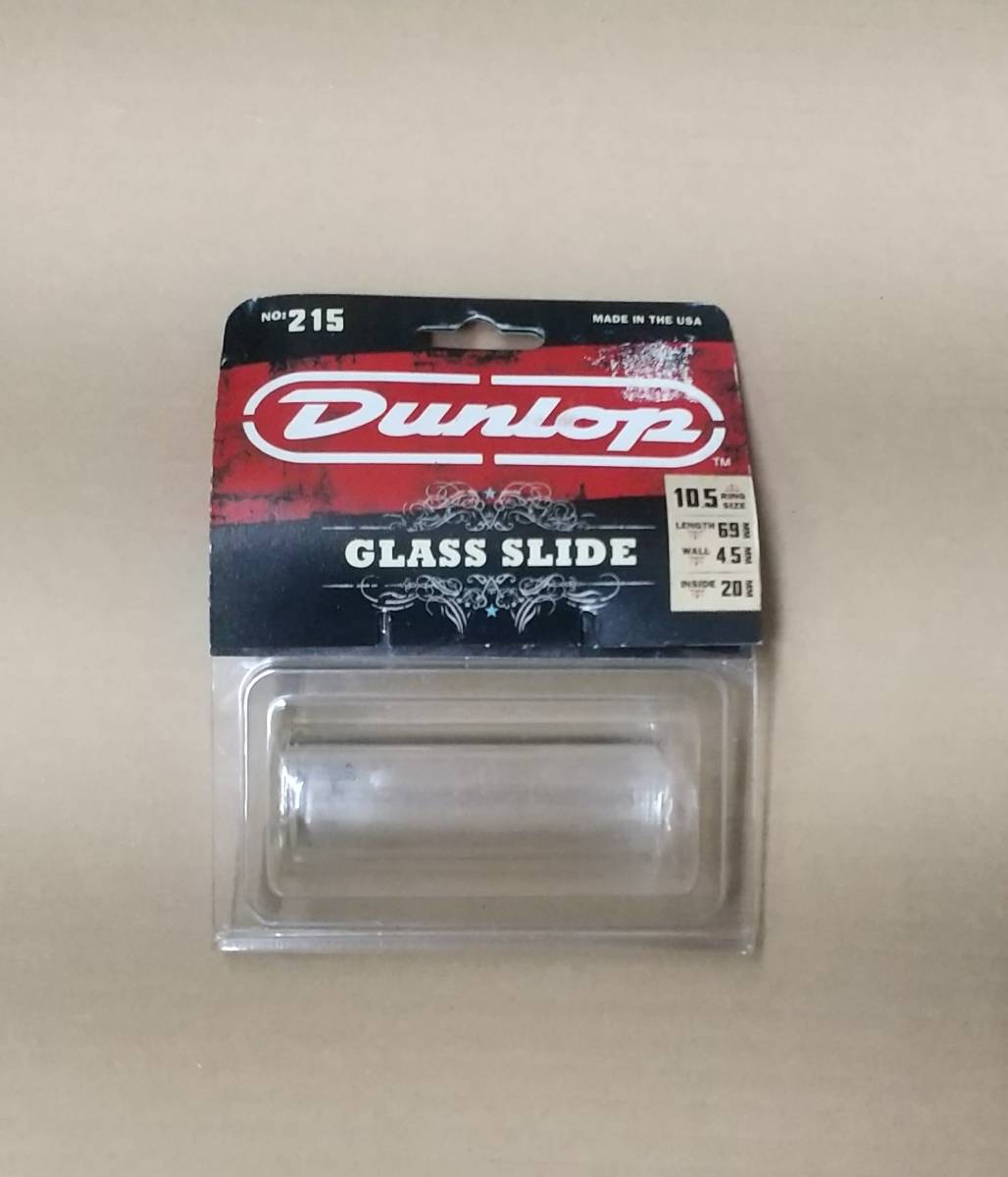 【未使用品】JIM DUNLOP (ジムダンロップ) / 215 DUNLOP GLASS SLIDE HEAVY/MEDIUM_画像1