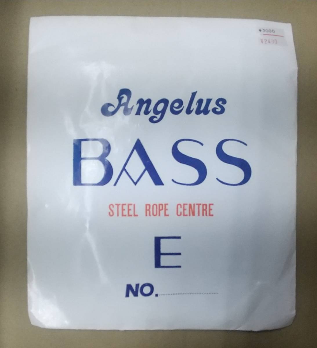 [ unused goods ]Angelus BASS( Anne jelas base ) / contrabass string E line 