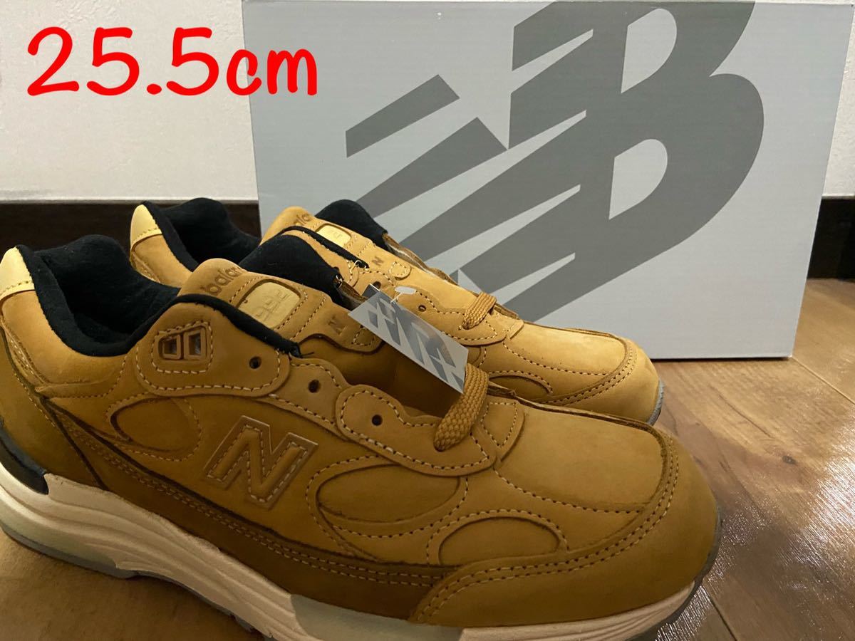 即決25.5cm New Balance M992LX Made In USA Tan/Brown ニューバランス M992LX メイド イン USA タン/ブラウン US7.5 新品正規品