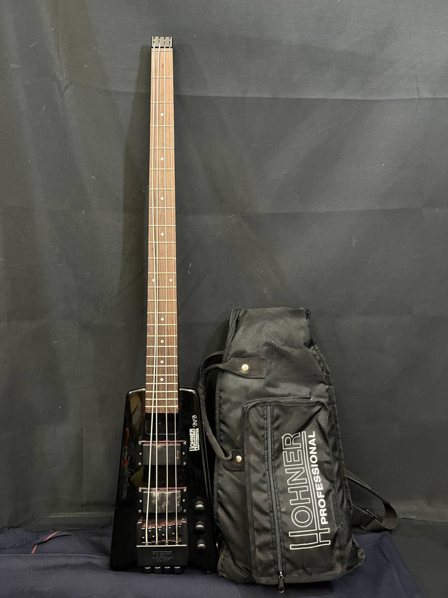 HOHNER ホーナー Professional ヘッドレス エレキベース ブラック BASS