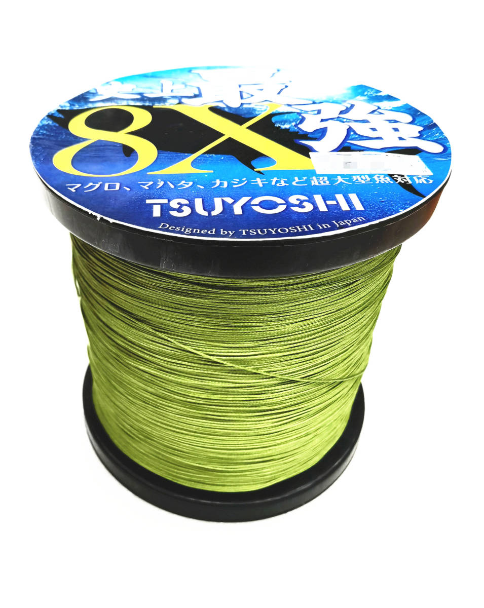 miyaepoch ミヤエポック ミヤマエ 専用 超大型魚専用 PEライン8本編 8号-100LB・1000M 単色緑 マグロ/マハタ/カジキなど