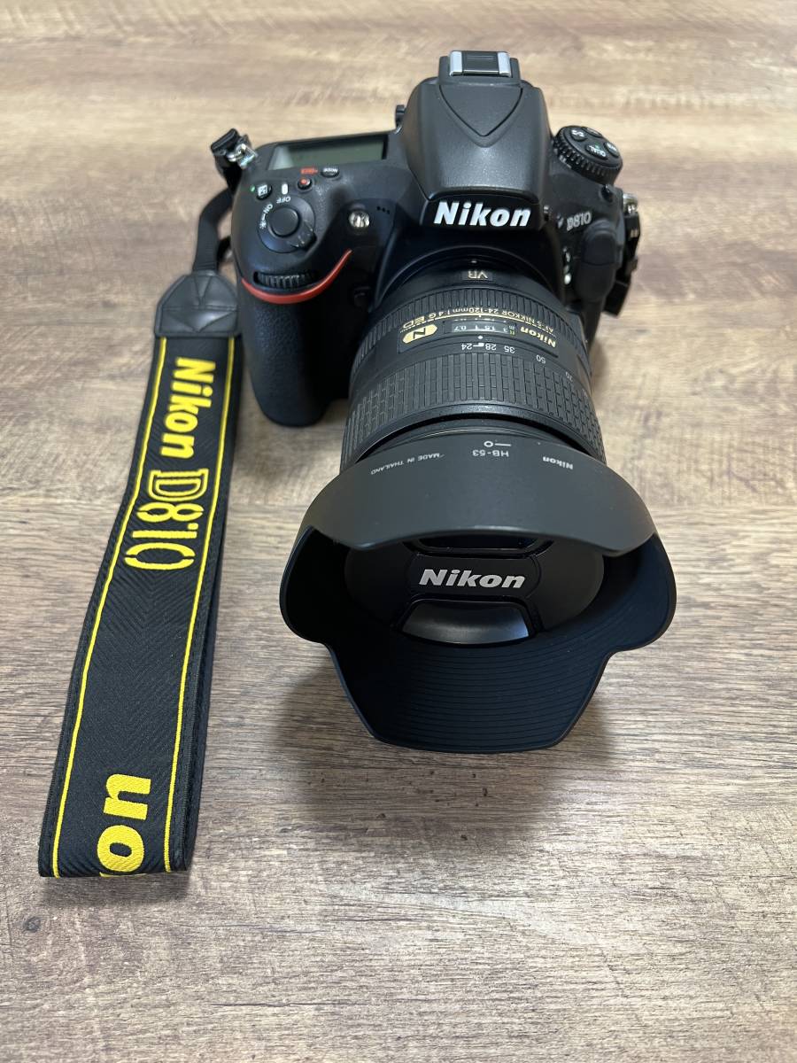 Nikon D810 ダブルレンズセット シャッター回数3142回 bpbd.kendalkab