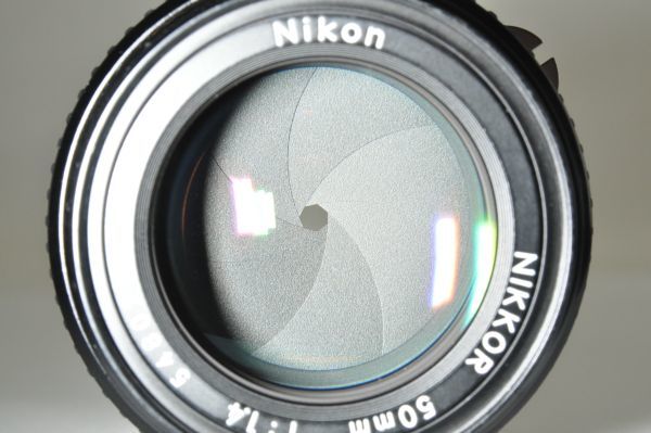 ◆◇【C547】美品　ニコン　Nikon Nikkor Ai-s 50mm f/1.4 カメラ レンズ◇◆_画像6