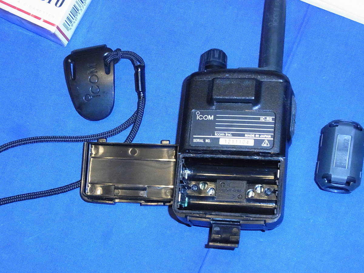 ICOM アイコム IC-R5 広帯域受信機 0.15~1309,995MHz ICOM アイコム IC-R5 広帯域受信機 0.15~1309,995MHz