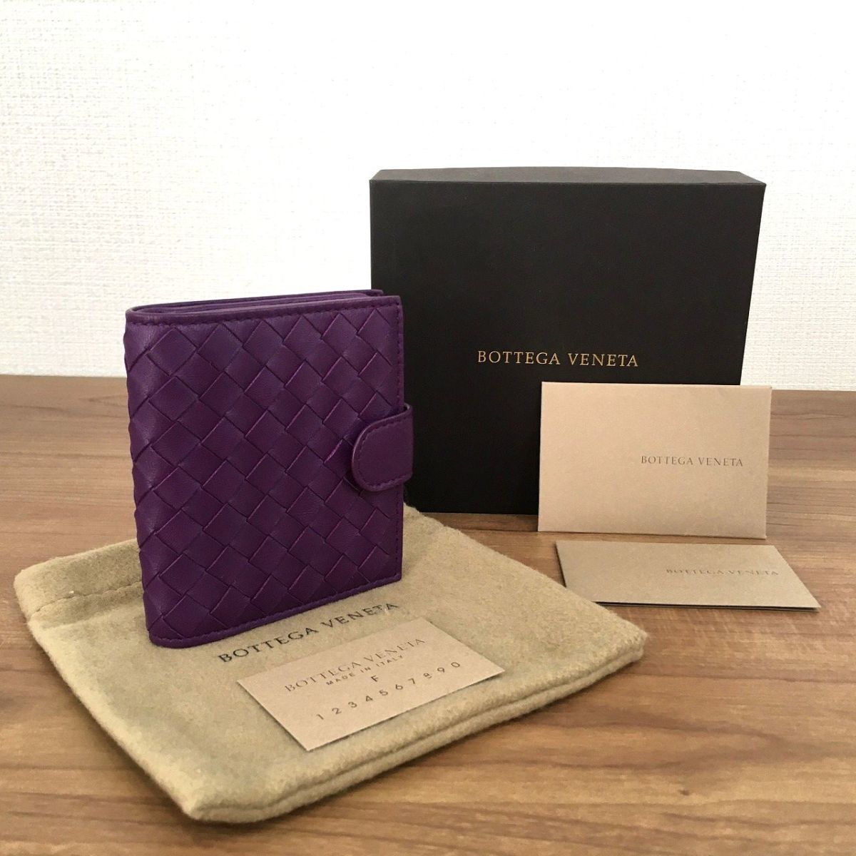 ☆送料無料☆ 未使用品 BOTTEGA VENETA コンパクトウォレット