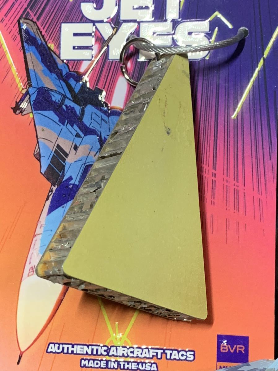 NFWS TOPGUN F-14 Tomcat トムキャット 実機の外板 タグ NFWS TOPGUN F-14 Tomcat トムキャット 実機の外板 タグ