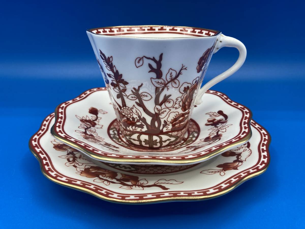 保管品 箱なし】COALPORT コールポート ☆トリオ カップ&ソーサー