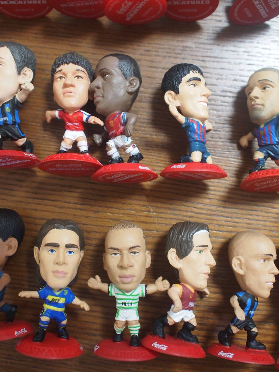 コカコーラ サッカー選手フィギュア37個 大量セット 100 正規品 大量セット コカコーラ サッカー選手フィギュア37個 大量セット 100 正規品 大量セット