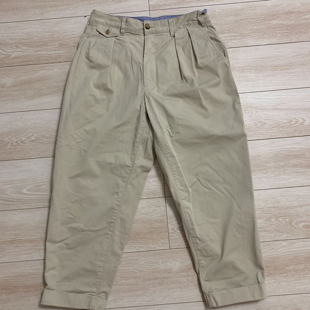☆大人気商品大人気商品☆BEAMS PLUS 2プリーツ チノ トラウザーズ
