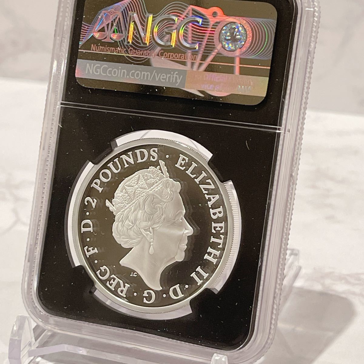 ☆1円スタート☆大人気☆ 最高鑑定☆2018 NGC PF70 UC 最高鑑定 ツー