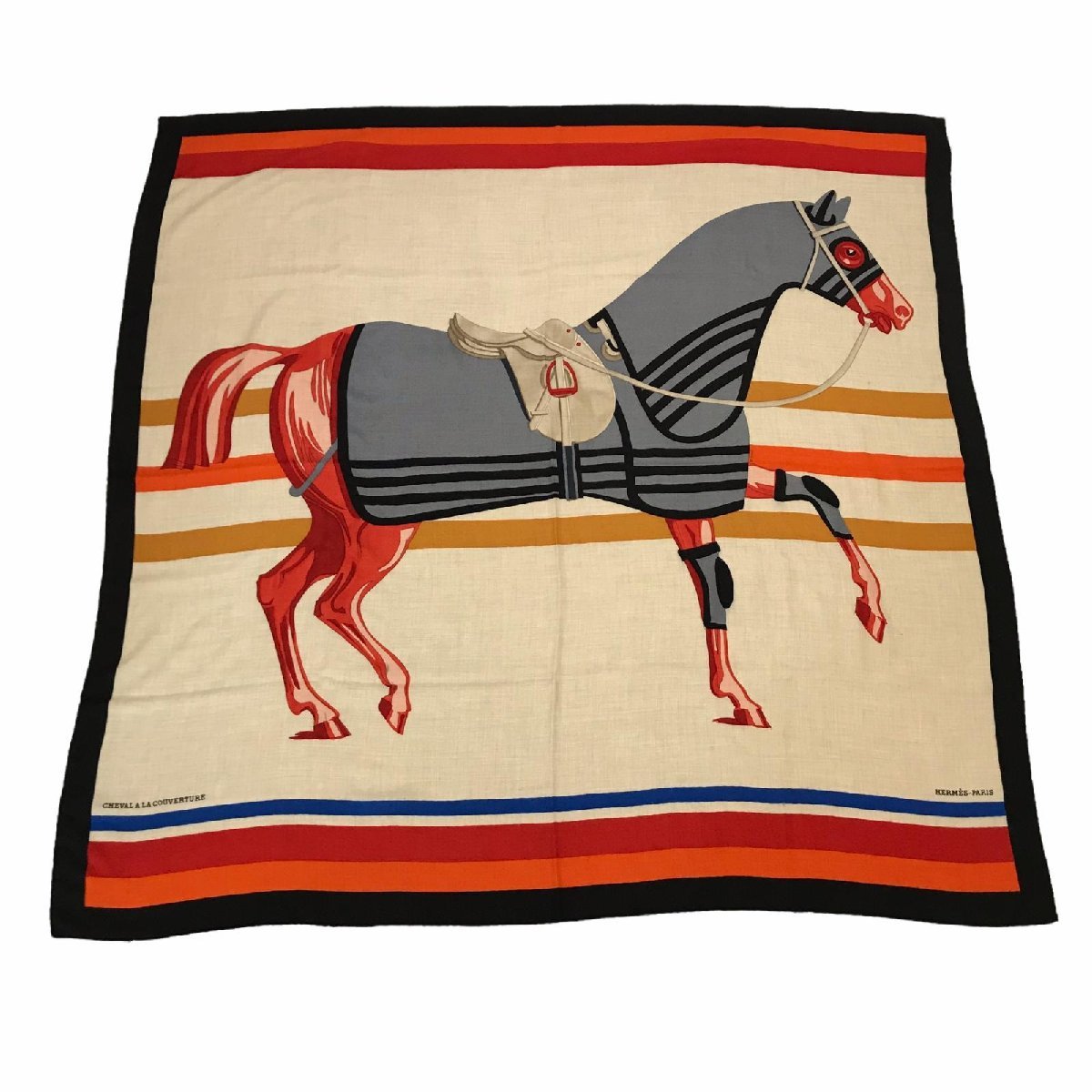 一部予約販売】 エルメス マキシツイリースリム 馬着 バンダナ 黄色