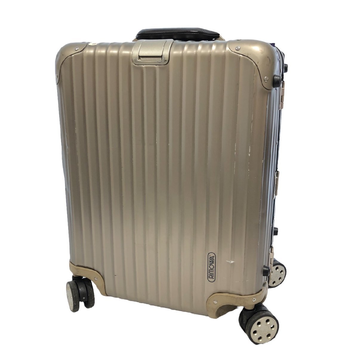 ☆RIMOWA リモワ トパーズ チタニウム 4輪キャリーバッグ シャンパン