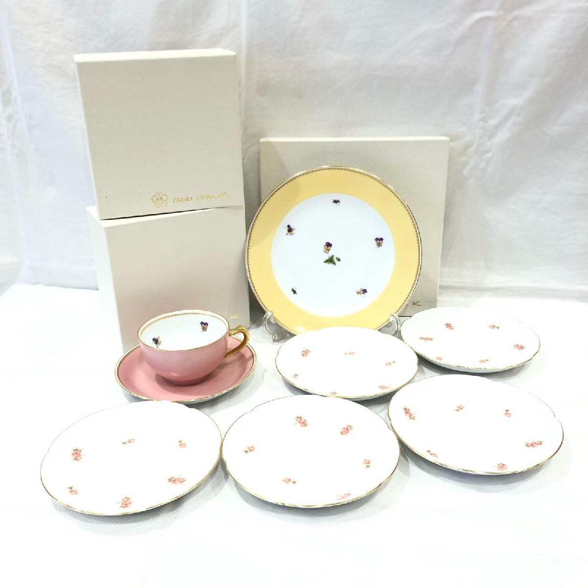 公式】 大倉陶園 リミテッドエディション 限定品 プレート6枚 食器