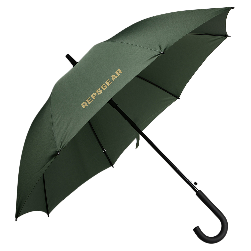 宅配便配送 Repsgear 雨傘 100cm ワンタッチ式 グリーン レプズギア 雨具 長傘 アンブレラ かさ カサ
