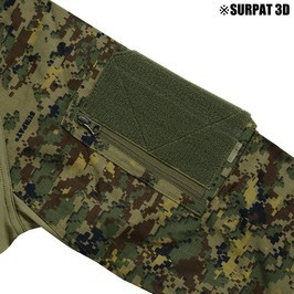 SRVV combat рубашка TRIARIUS SHIRT ST "губа" Stop ткань Россия производства [ SURPAT Savanna / S размер ]