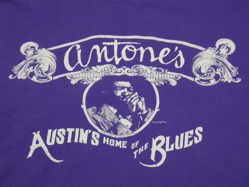 USA製 90s ビンテージ antone's 17th Anniv Willie Dixon 追悼記念 ブルース Tシャツ XL Little Walter Muddy Waters Jimmy Reed BB King_画像5