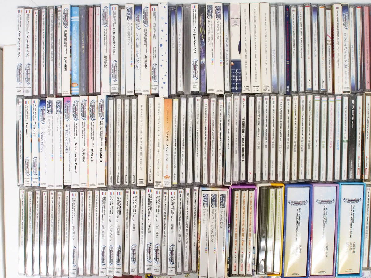 t210/[ не осмотр товар ]/ много суммировать /[ включение в покупку не возможно ]/THE IDOLM@STER суммировать примерно 200 позиций комплект / I форель / The Idol Master /CD/ игра soft /Blu-ray др. 
