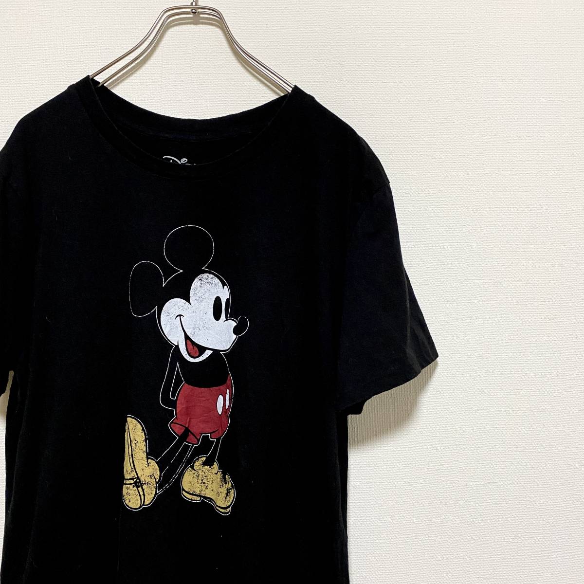 アメリカ古着 ミッキーマウス Disney ディズニー ブラック 黒 アメリカ古着 ミッキーマウス Disney ディズニー ブラック 黒